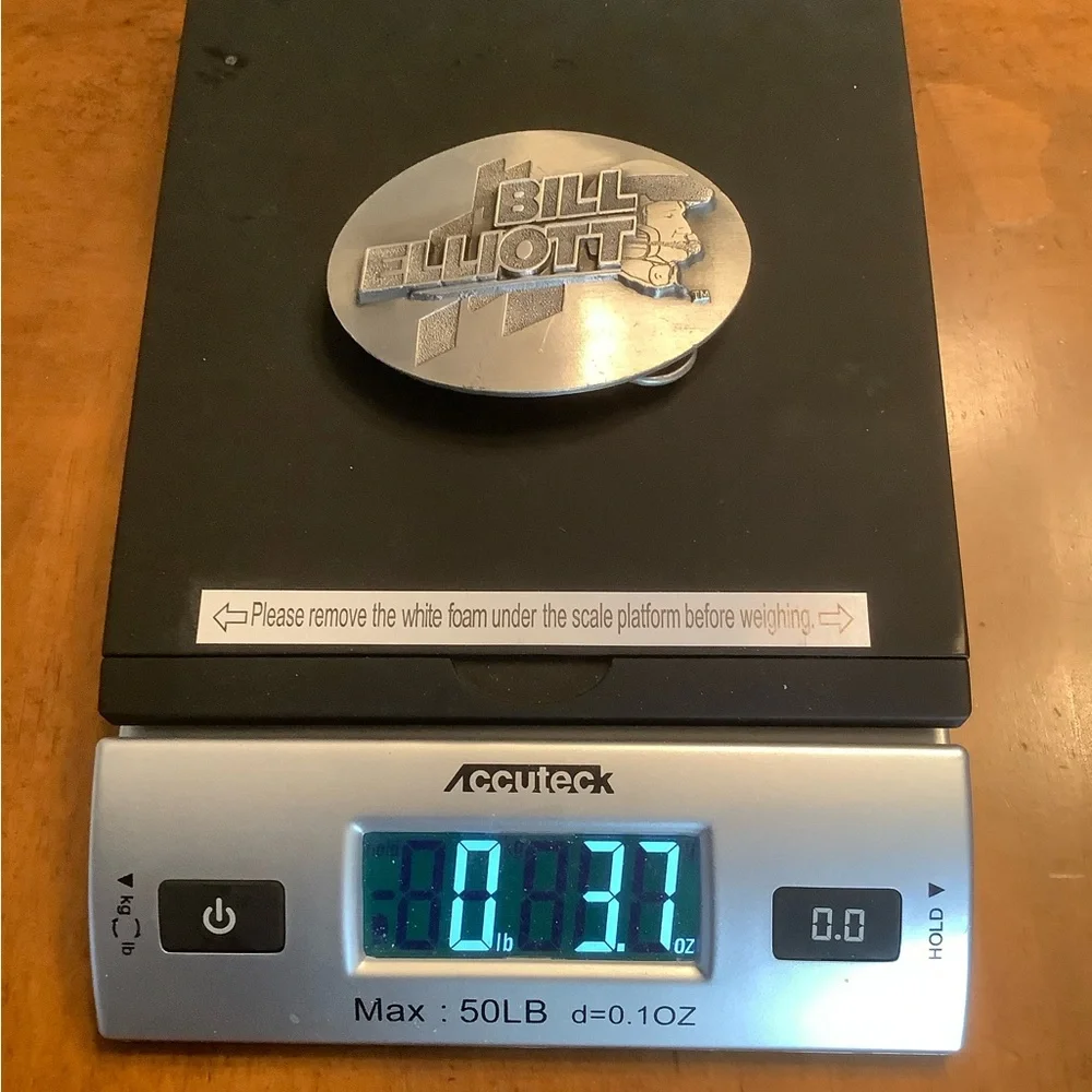 Vintage 1991 Bill Elliott Belt Buckle #910340
